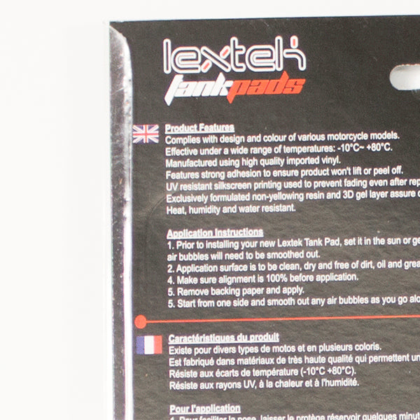 Lextek Tank Pad Carbon Look T2
