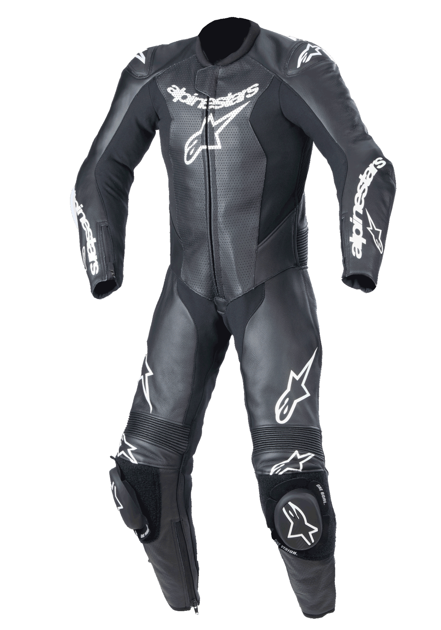 Alpinestars Youth GP Plus V2 1 Piece Leather Suit - Black