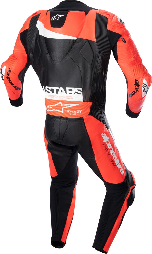 Alpinestars GP Plus V4 1 Piece Leather Suit Black Red