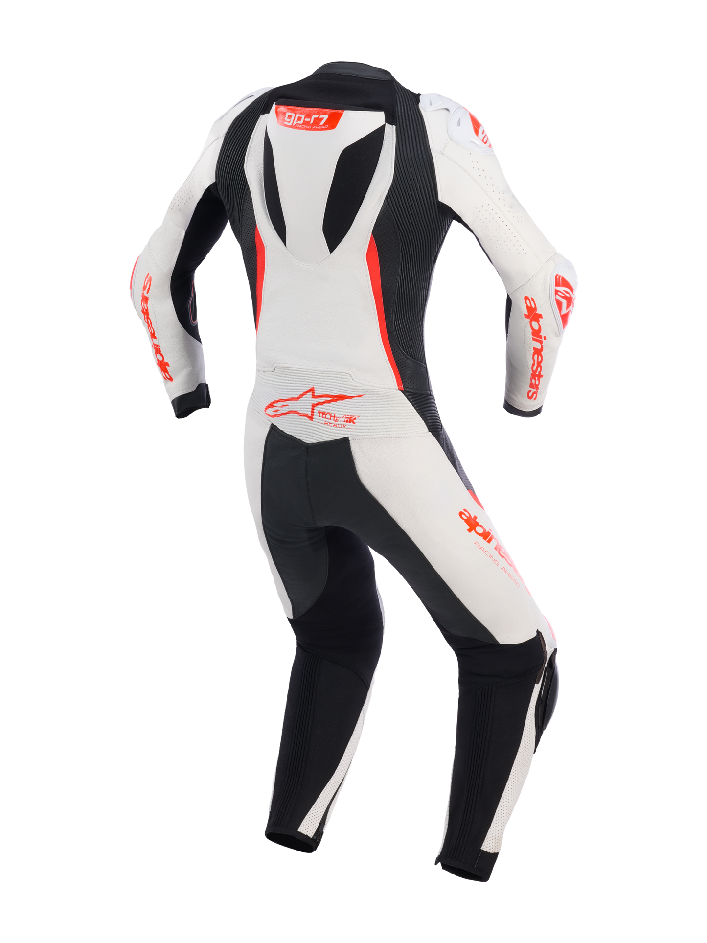 Alpinestars Women's GPR7 1 Piece Leather Suit - White / Black / Red