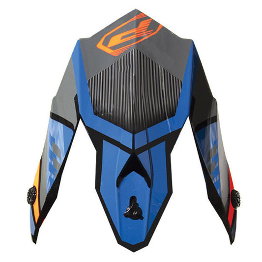 Progrip Replacement Blue/Petroleum Helmet - Peak