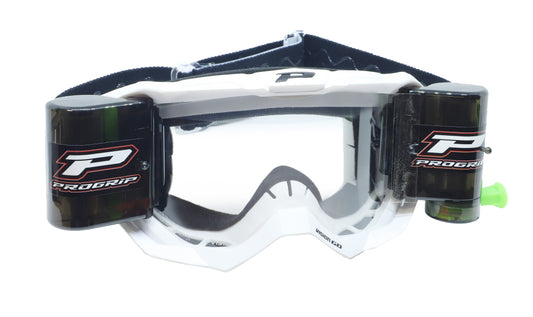 Progrip Vision 3300 Roll Off Goggle - White