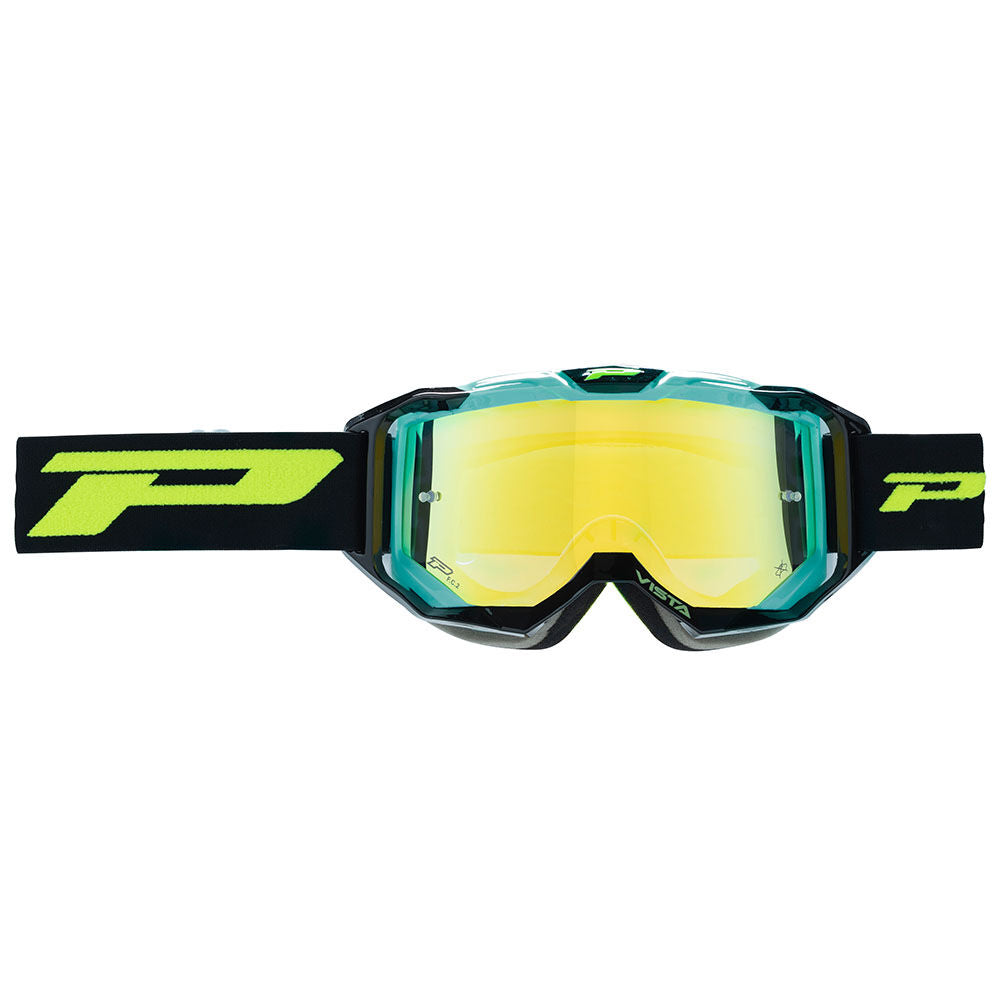 Progrip Vista 3303 Goggle Mirror - Black Green