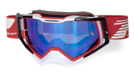Progrip Goggle 3309 Rapid Goggles - Red/White/Black