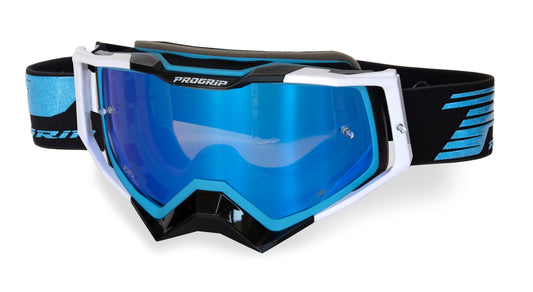 Progrip Goggle 3309 Rapid Goggles Turquoise - Black/White