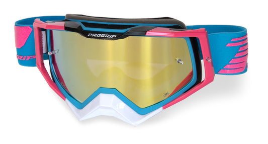 Progrip Goggle 3309 Rapid Goggles Turquoise Fuchsia - Black