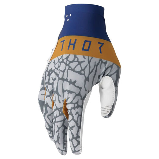 Thor MX25 Sportmode Bravo Gloves - Navy White