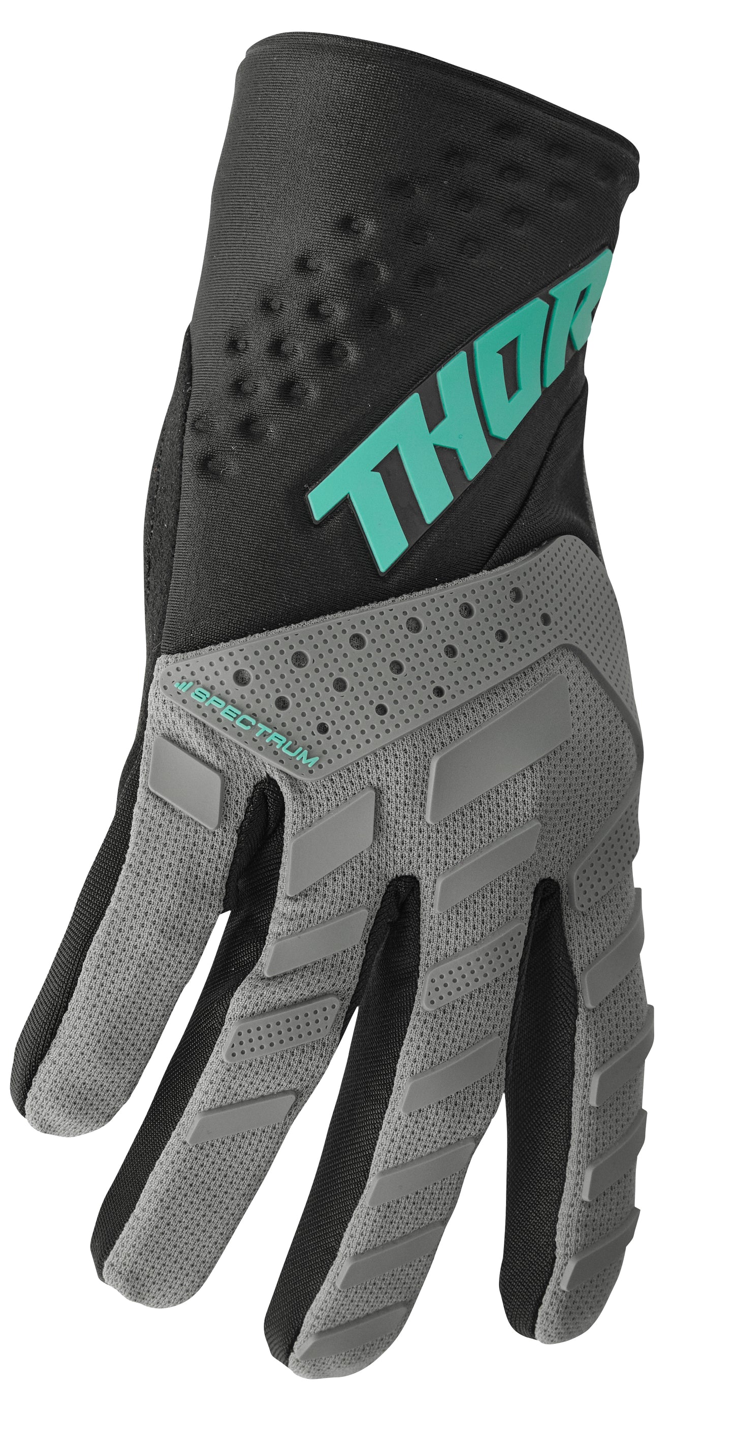 Thor Spectrum Gloves - Black / Mint