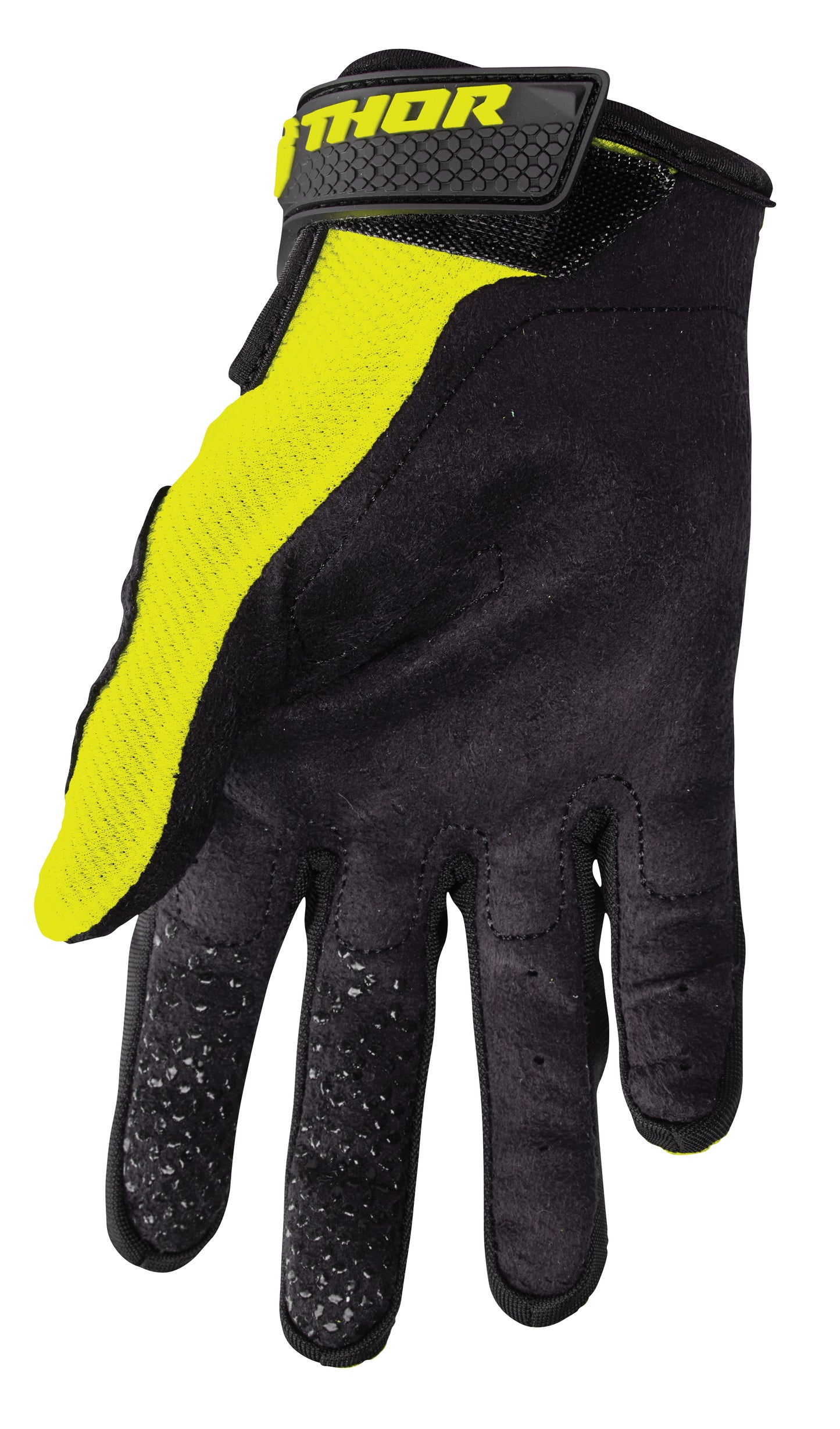 Thor Sector Gloves - Fluro Yellow / Black