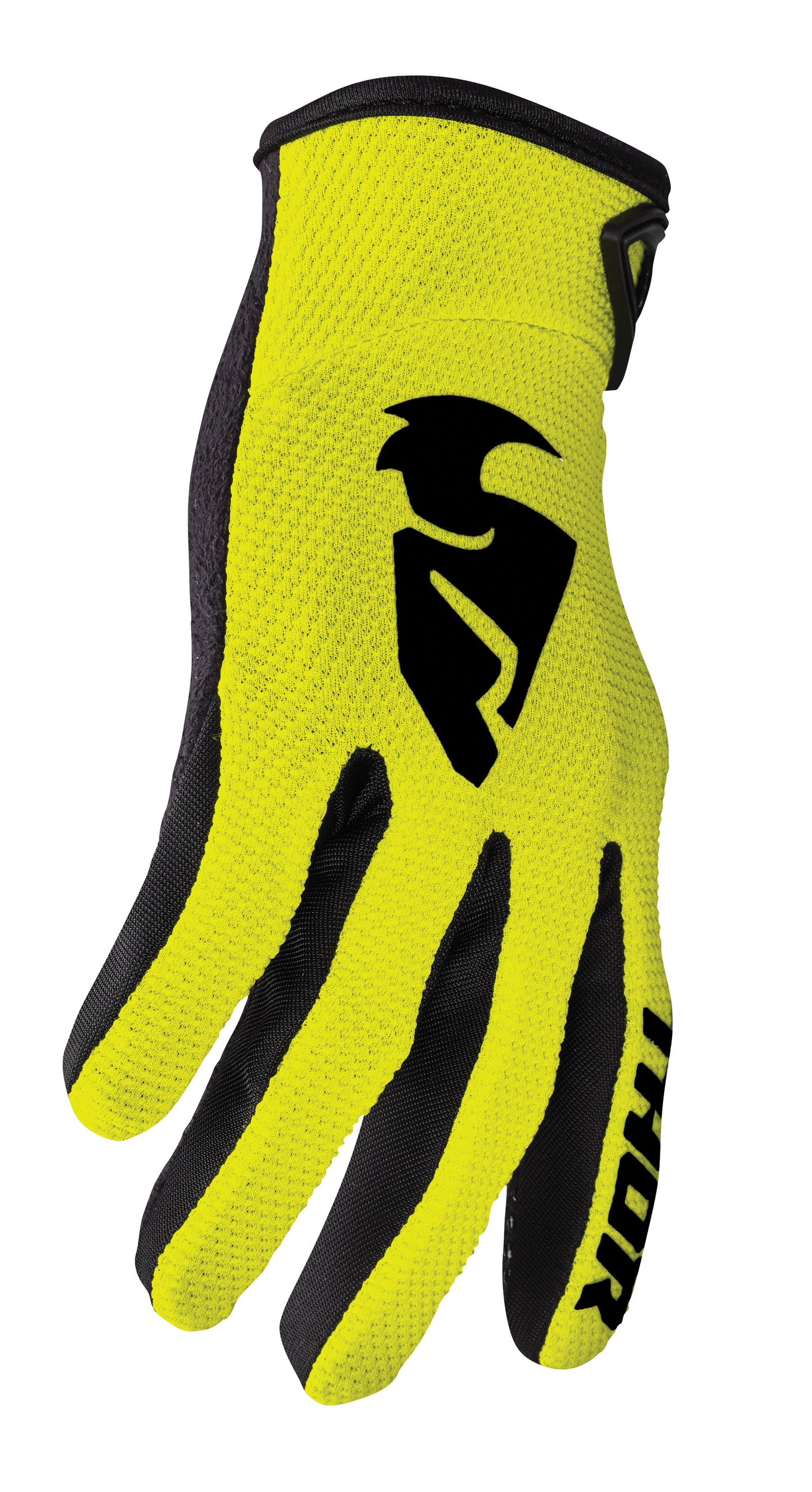 Thor Sector Gloves - Fluro Yellow / Black