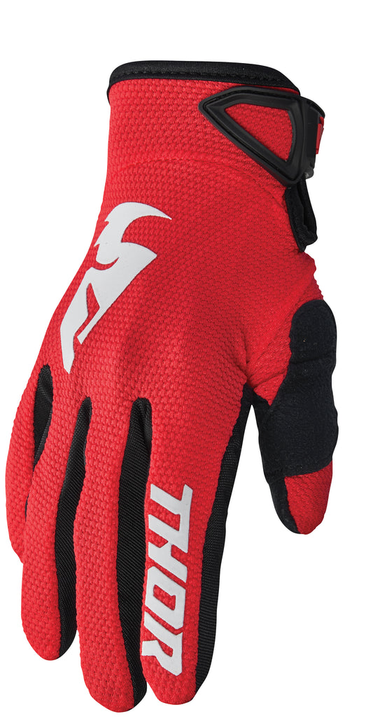 Thor Sector Gloves - Red / White