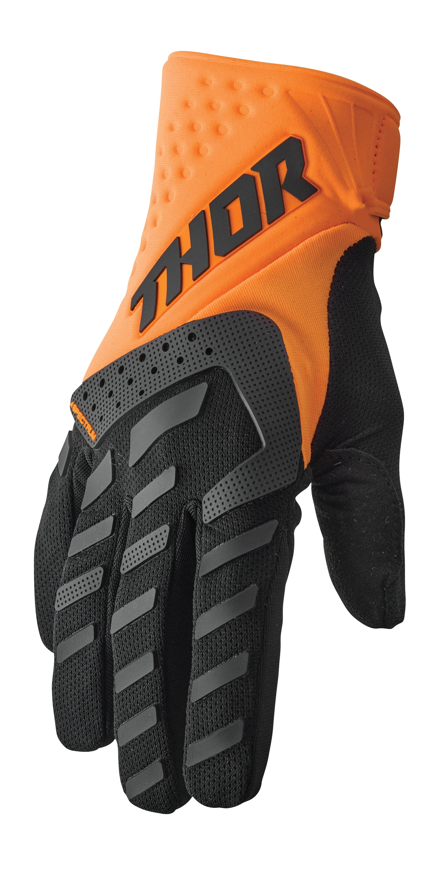 Thor Youth Spectrum Gloves - Orange / Black