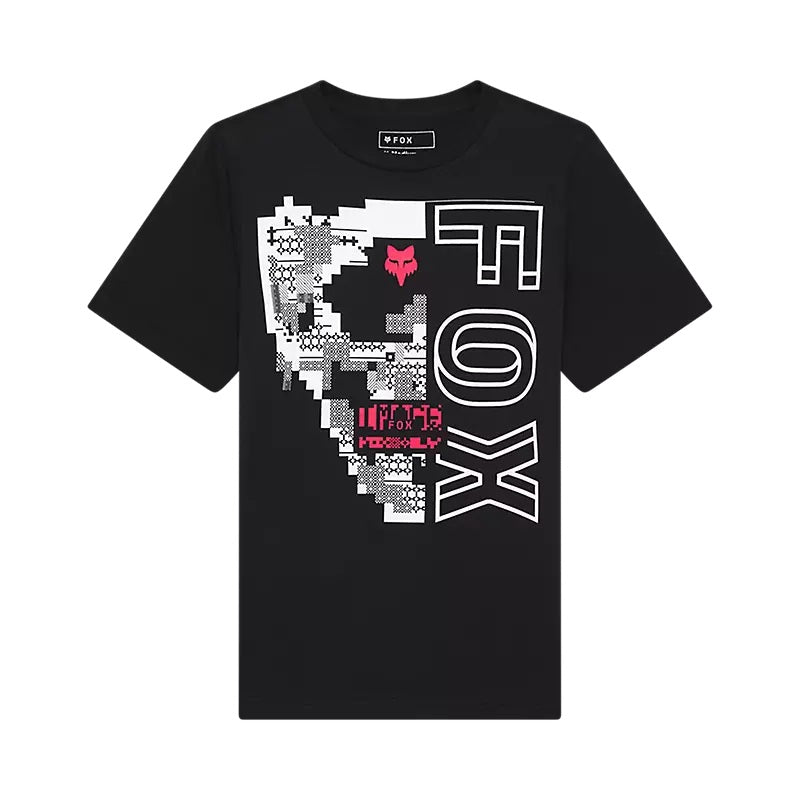 Fox Youth Image Skull Tee - Black