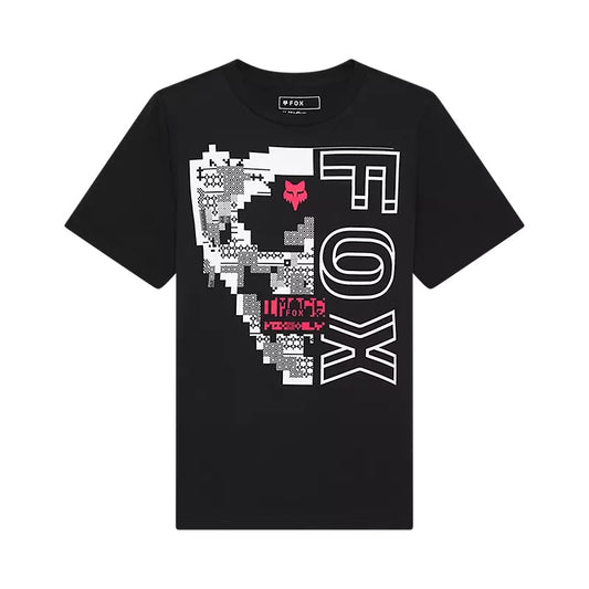 Fox Youth Image Skull Tee - Black