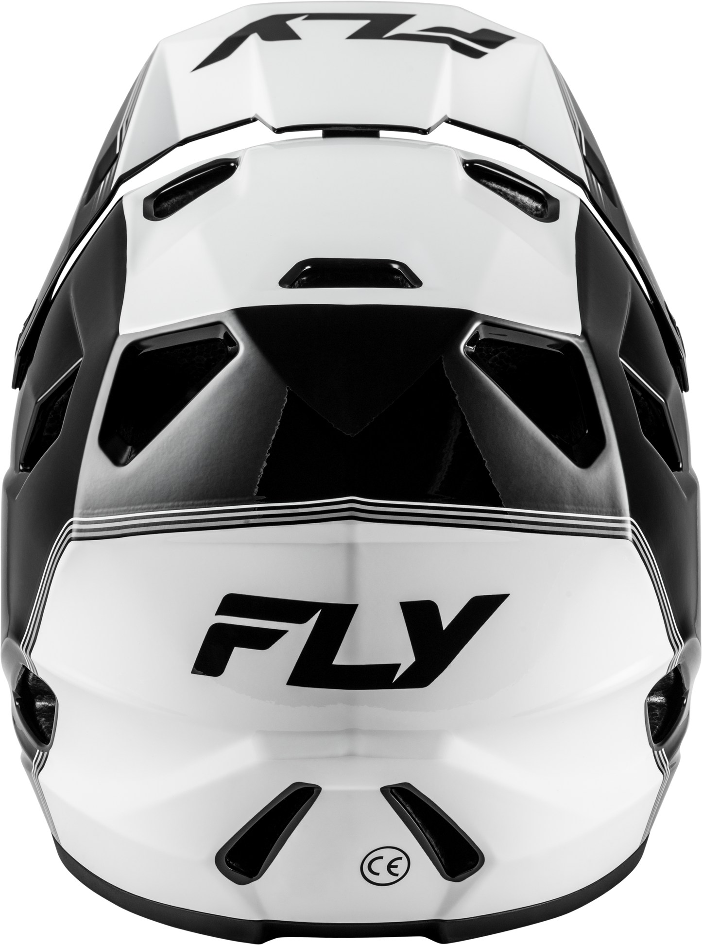 Fly Rayce MTB Helmet - Black / White