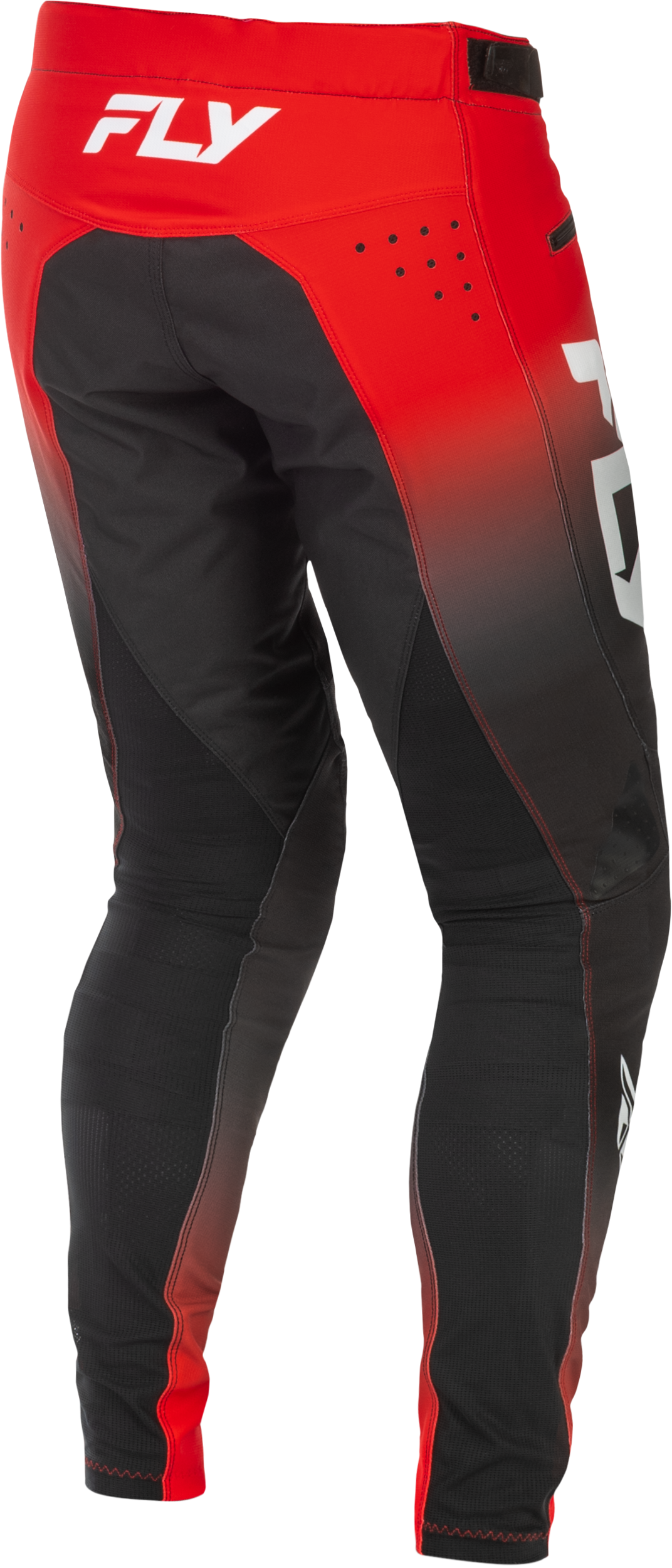 Fly Youth Rayce MTB Pants - Red / Black / White