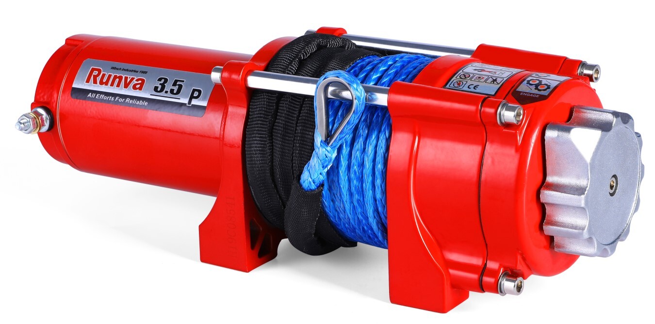 Runva 3.5P 12V With Synthetic Rope