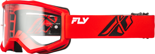 Fly Youth Focus Goggle - Red / Black