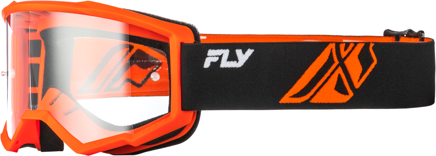 Fly Focus Goggle - Black / Orange