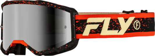 Fly Youth Zone Goggles - Black Red Cream