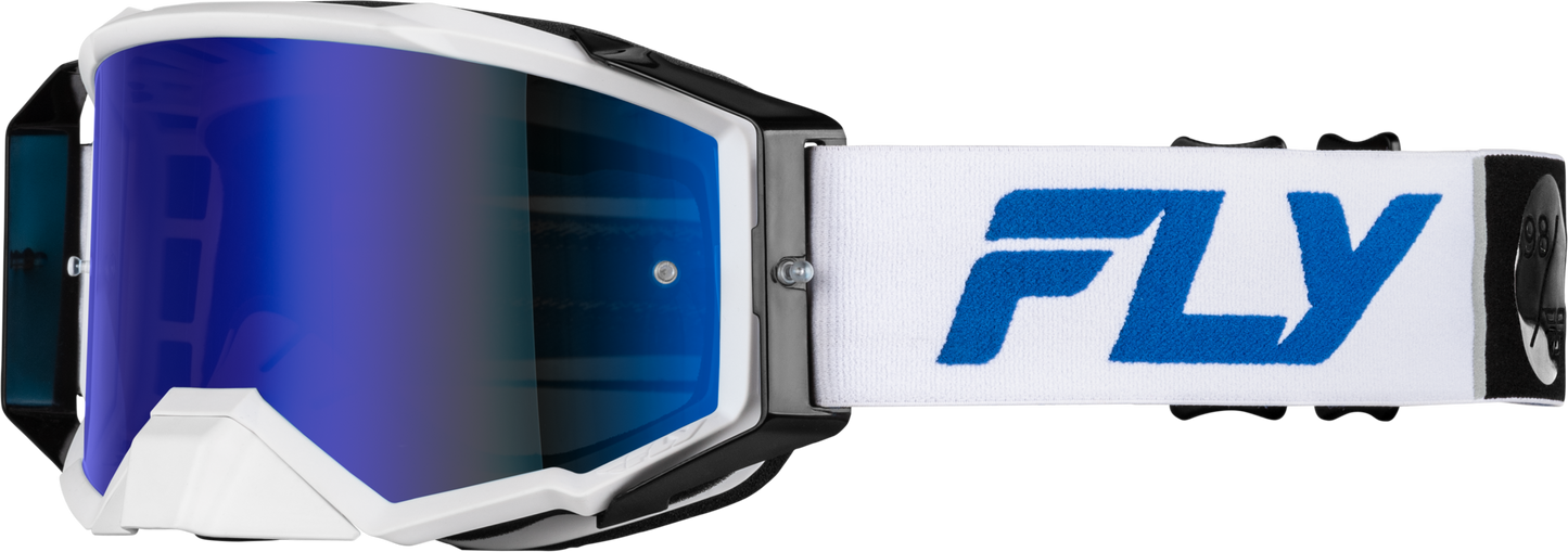 Fly Zone Pro Goggles - White/Blue