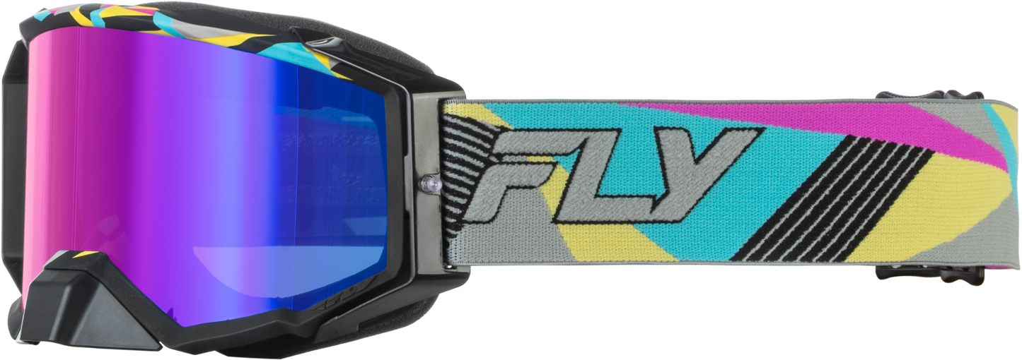 Fly Zone Goggles - Elite Retro Neon