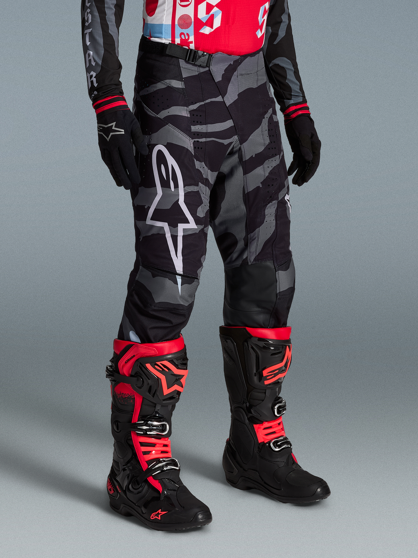 Alpinestars Techstar Beast Coast Limited Edition Pants - Black / Orange