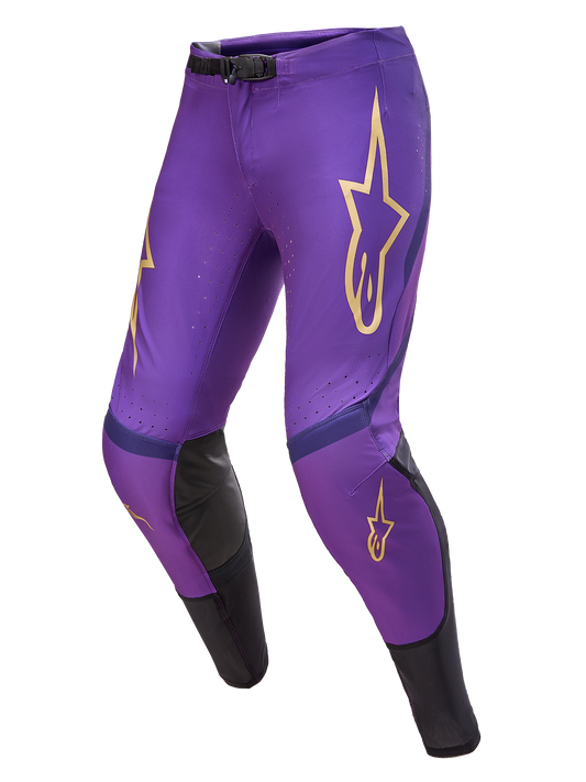 Alpinestars Supertech Pants Champ LE Ultraviolet - Gold / Black