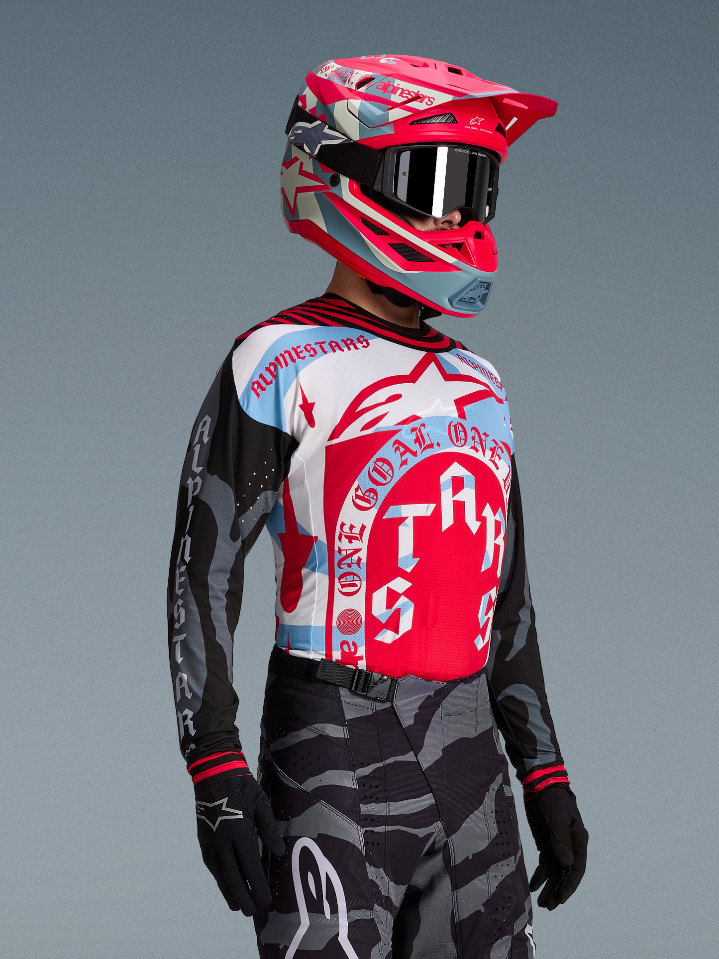 Alpinestars Techstar Beast Coast Limited Edition Jersey - Black / Orange