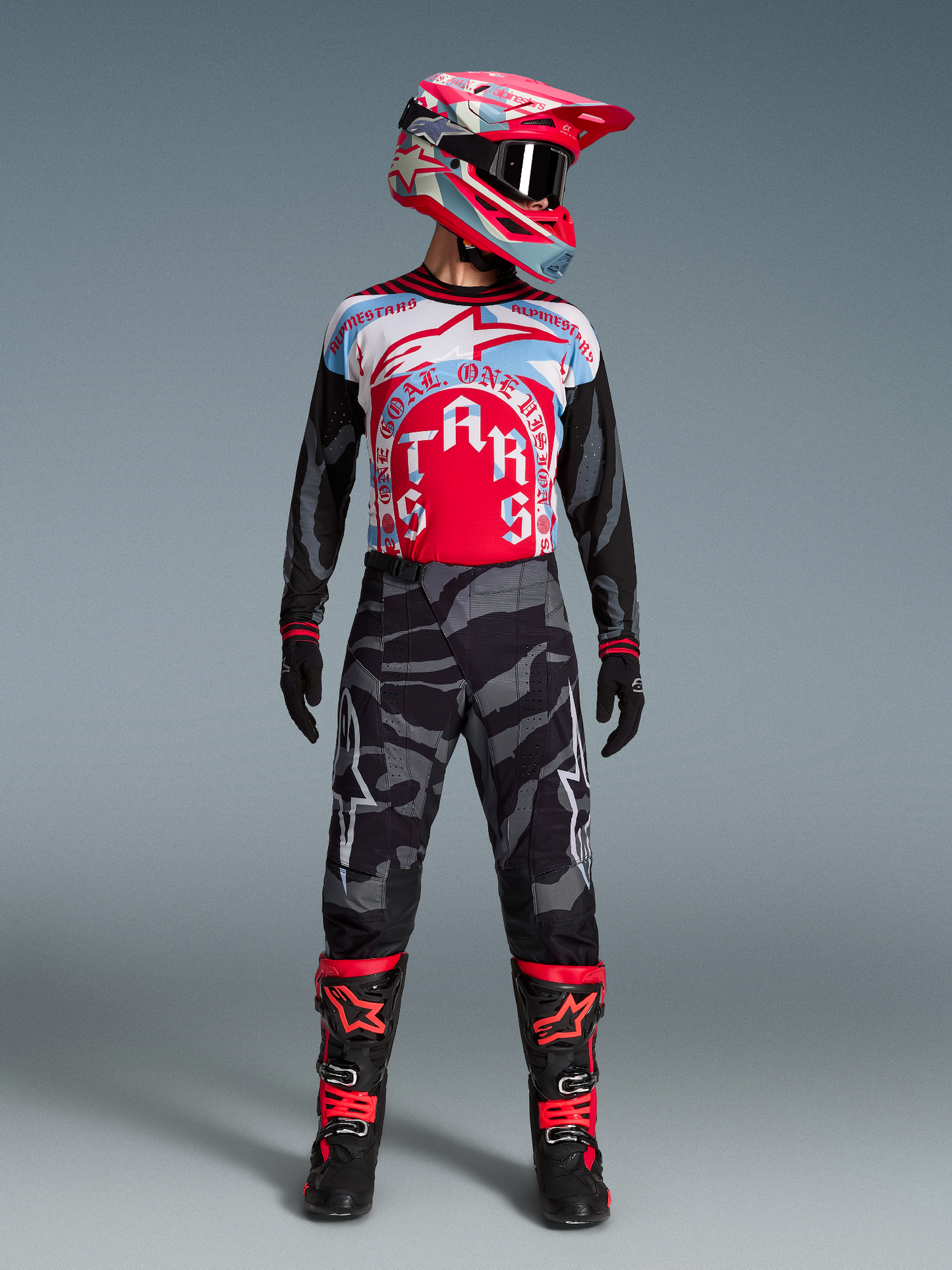 Alpinestars Techstar Beast Coast Limited Edition Jersey - Black / Orange
