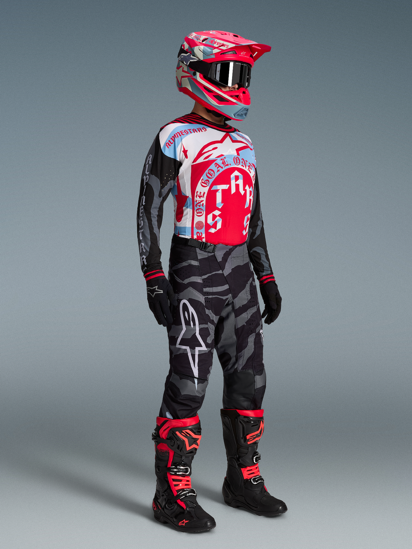 Alpinestars Techstar Beast Coast Limited Edition Jersey - Black / Orange