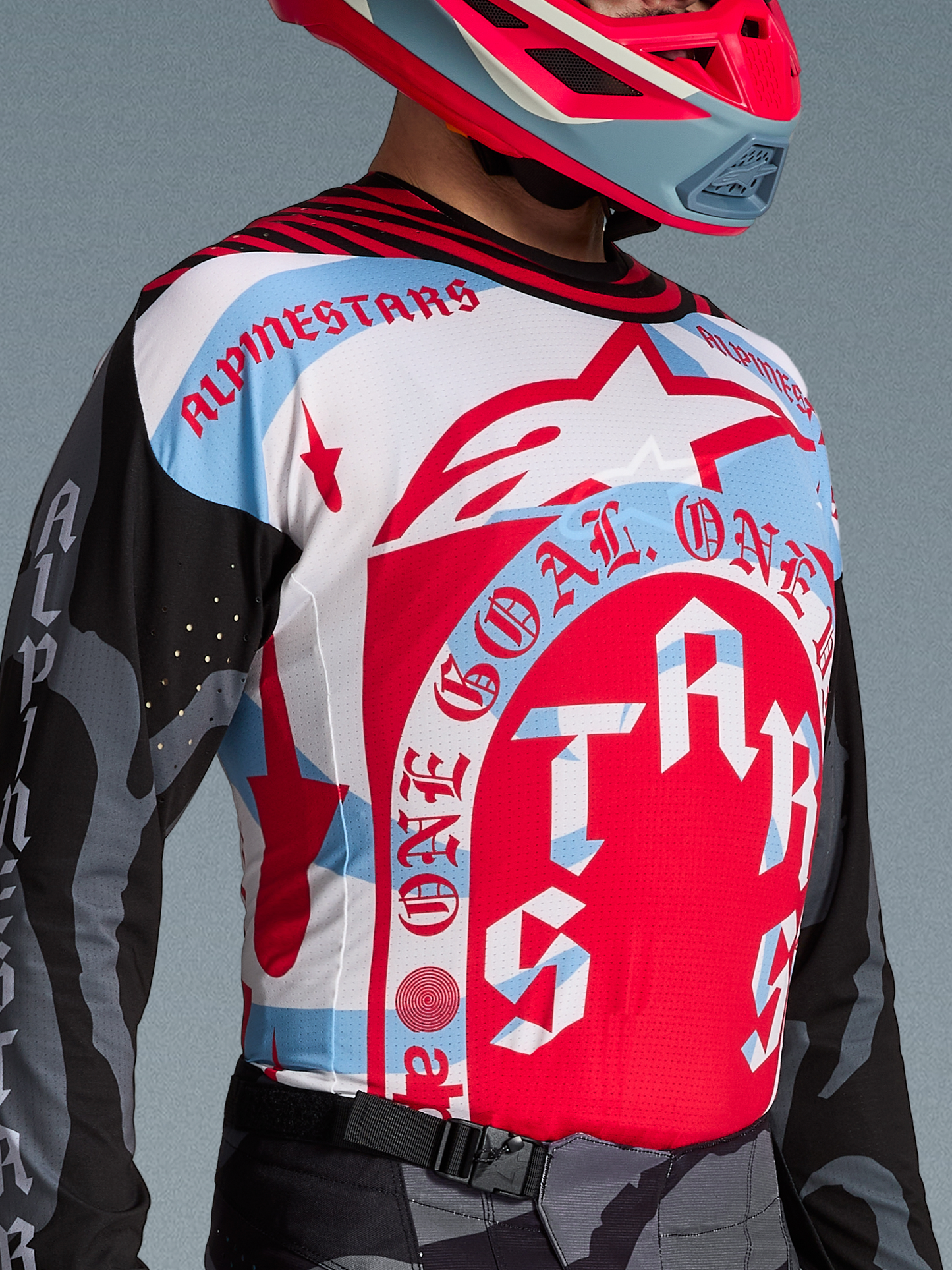 Alpinestars Techstar Beast Coast Limited Edition Jersey - Black / Orange