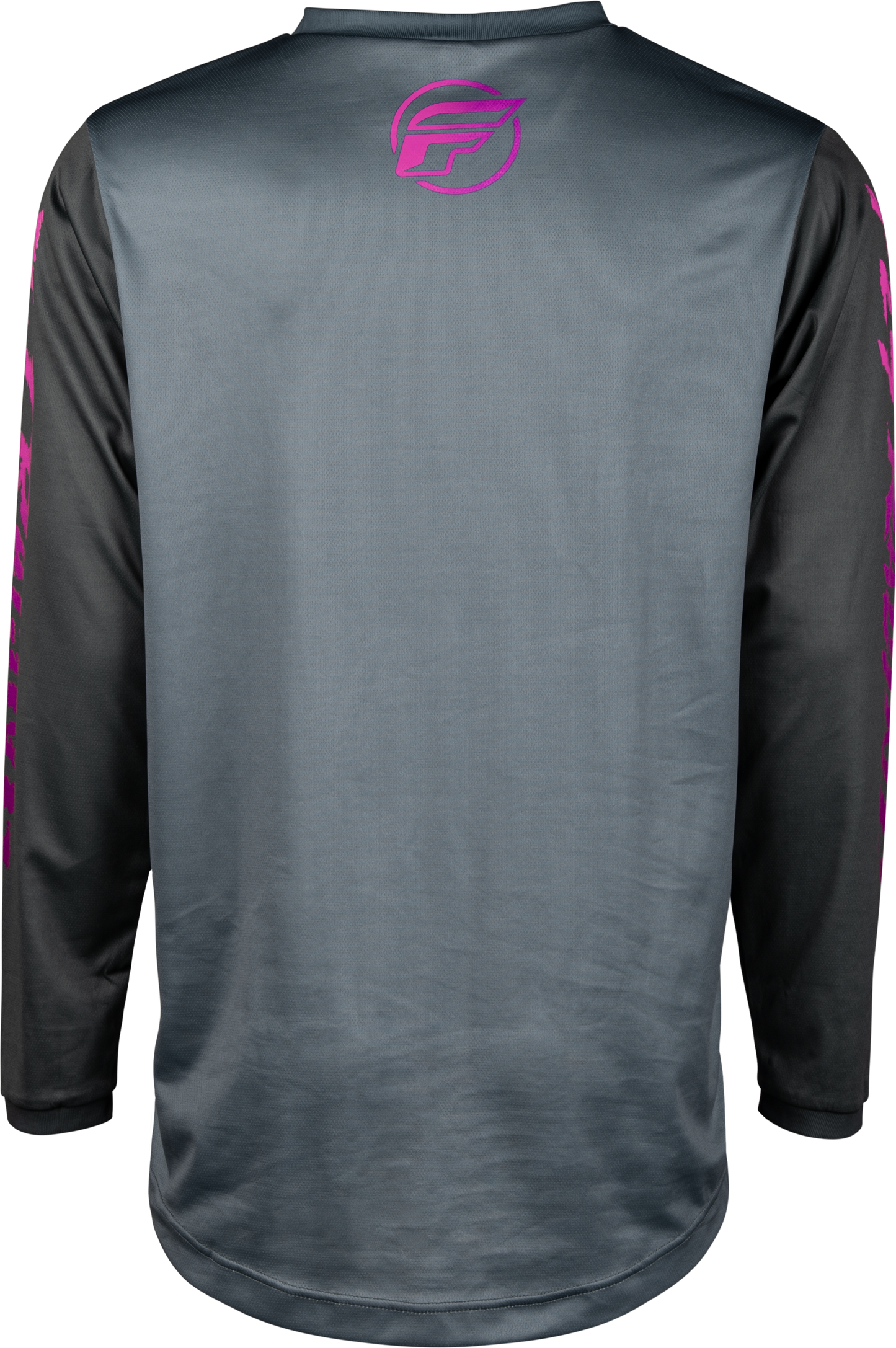 Fly MX24 Youth F-16 Jersey Grey Charcoal Pink