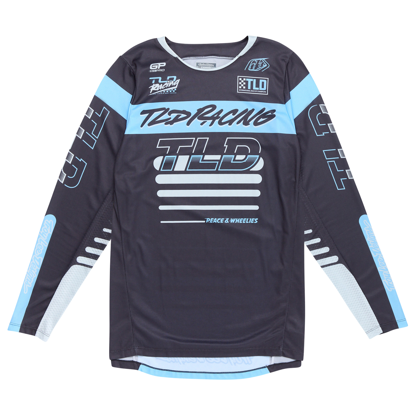 TroyLee Designs 25.1 GP Pro Jersey 50-50 - Charcoal
