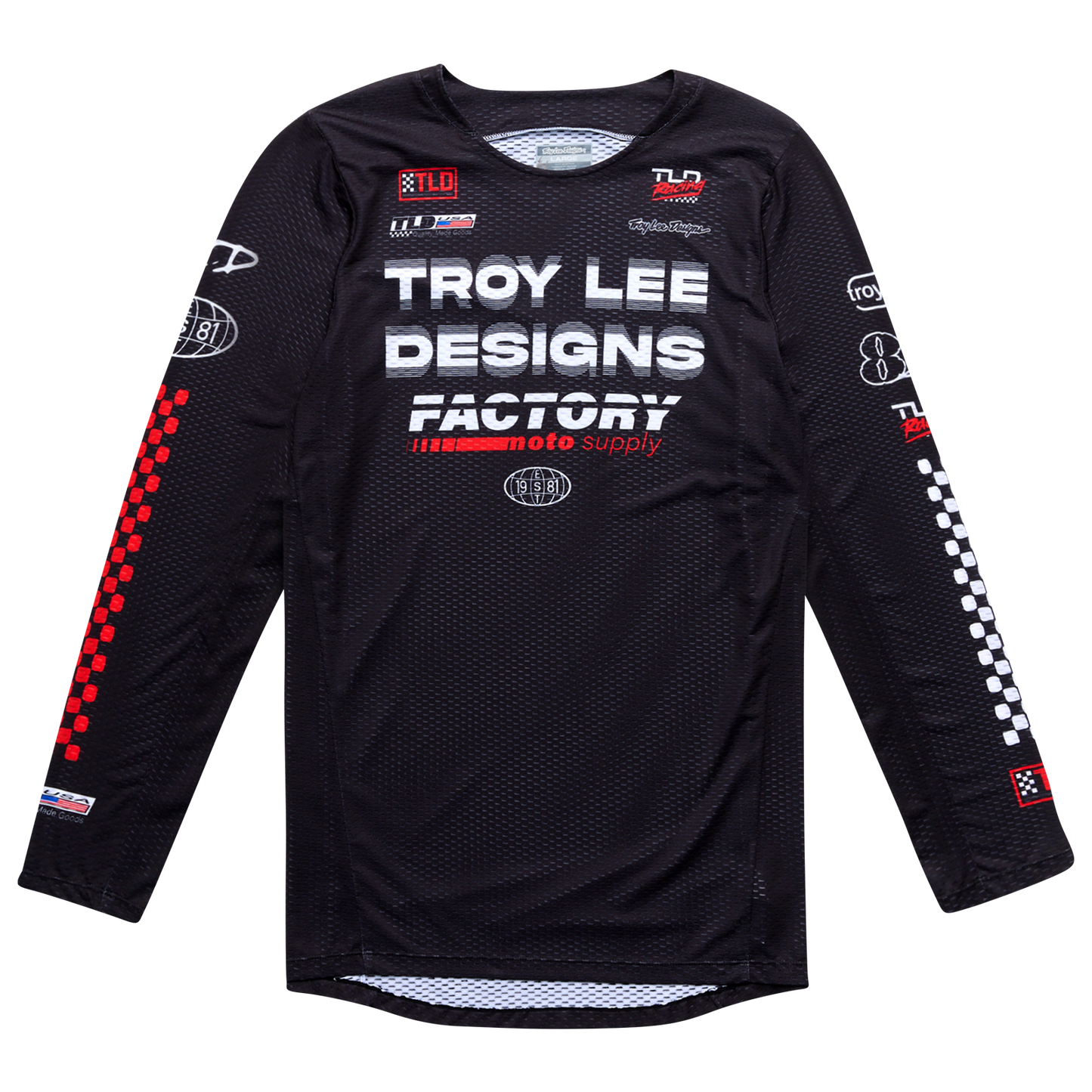 TroyLee Designs 25.1 GP Pro Air Jersey Fact - Black