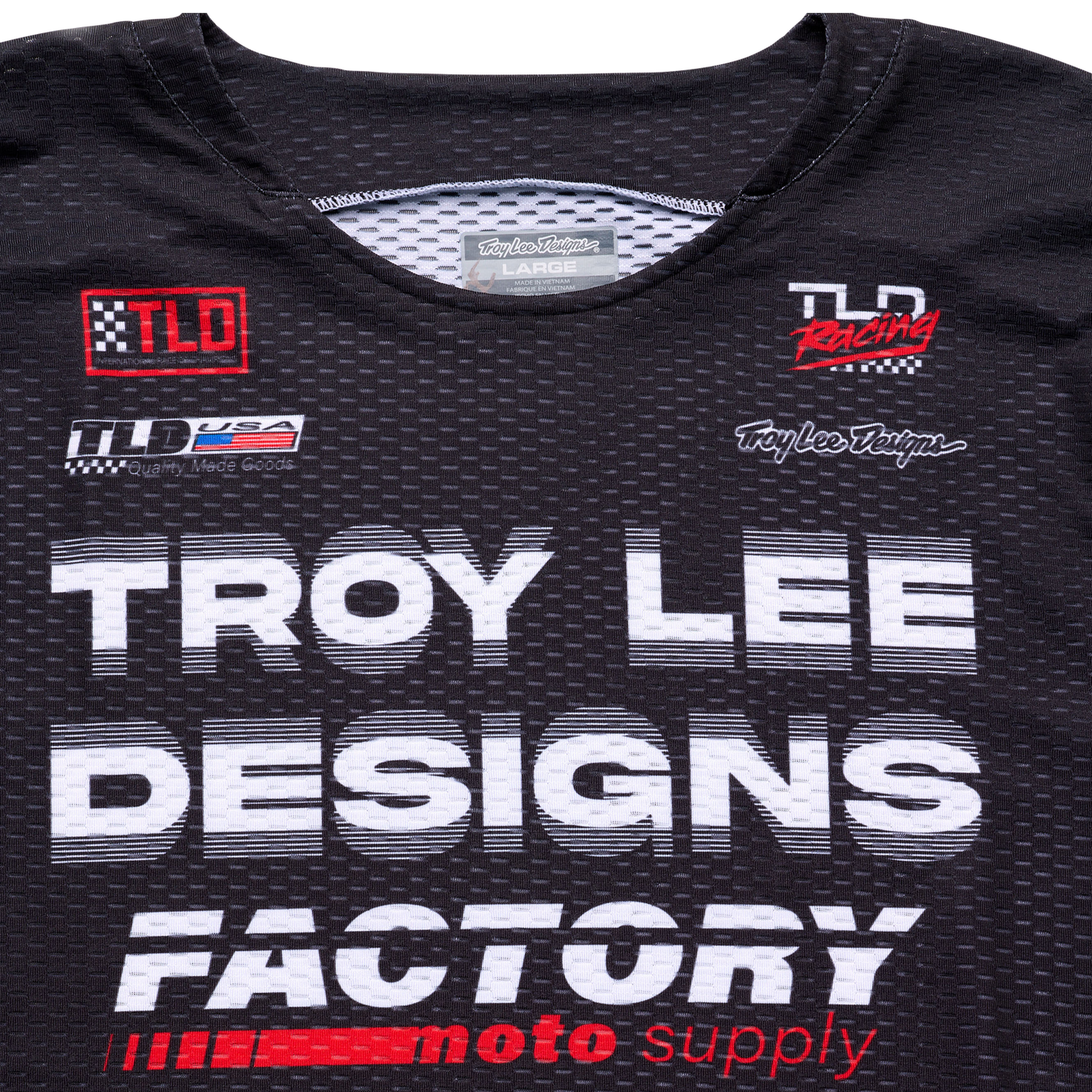 TroyLee Designs 25.1 GP Pro Air Jersey Fact - Black
