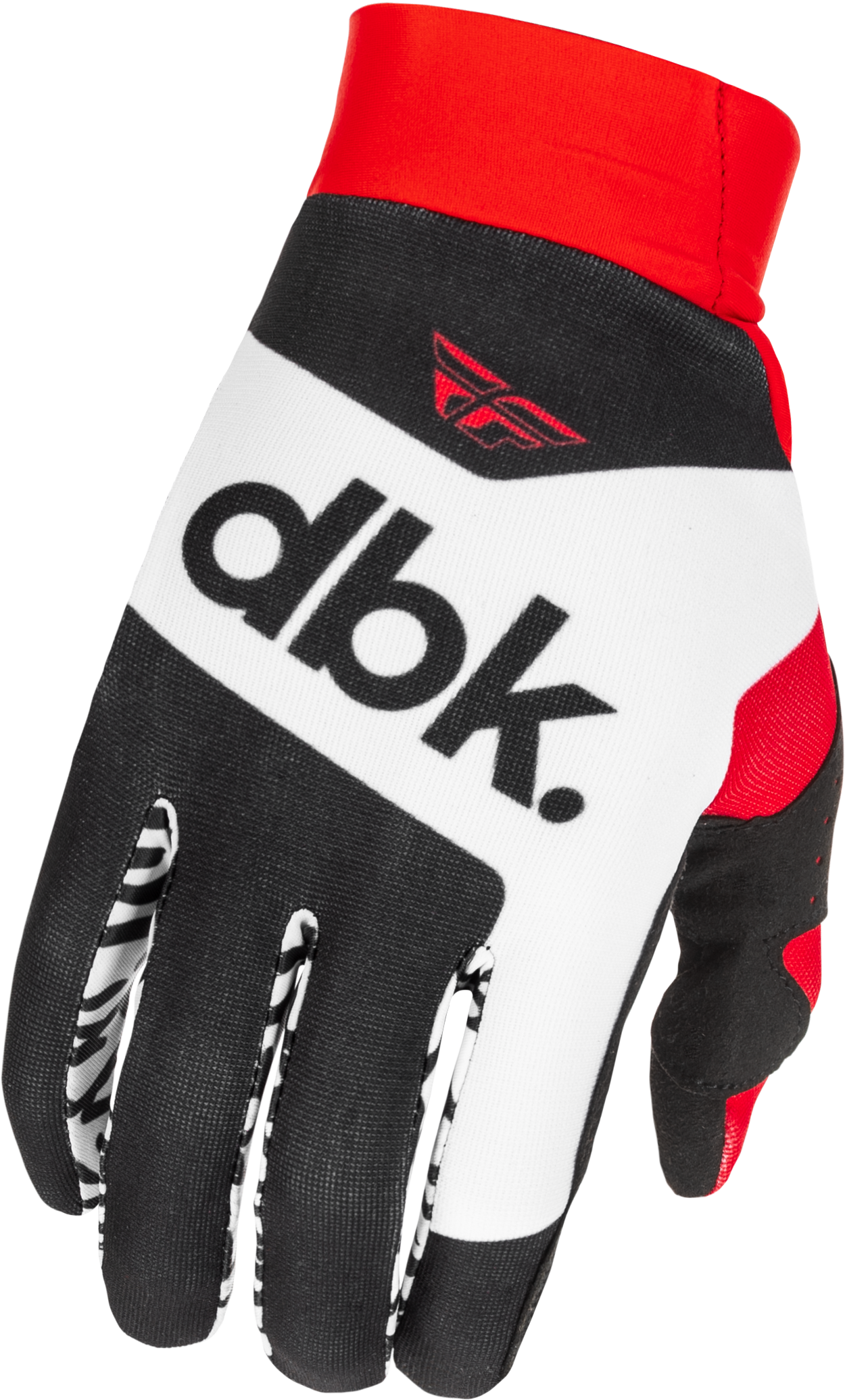 Fly MX26 Pro Lite DBK Gloves - Black / White / Red