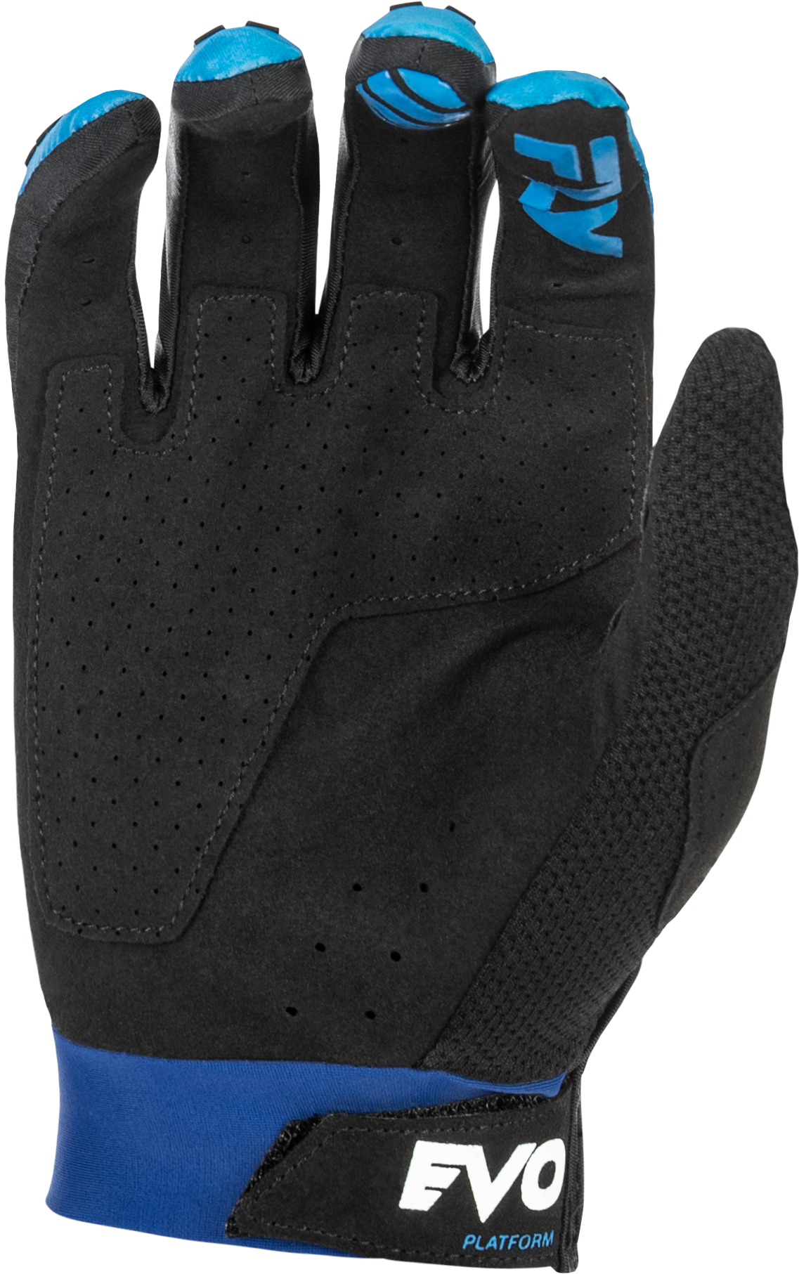 Fly MX26 Evo Gloves - Blue / White