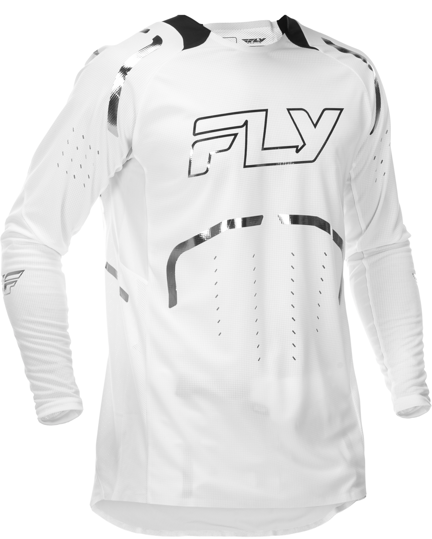 Fly MX26 Evo LE Jersey - White / Silver