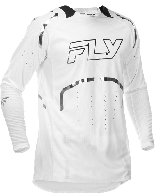 Fly MX26 Evo LE Jersey - White / Silver