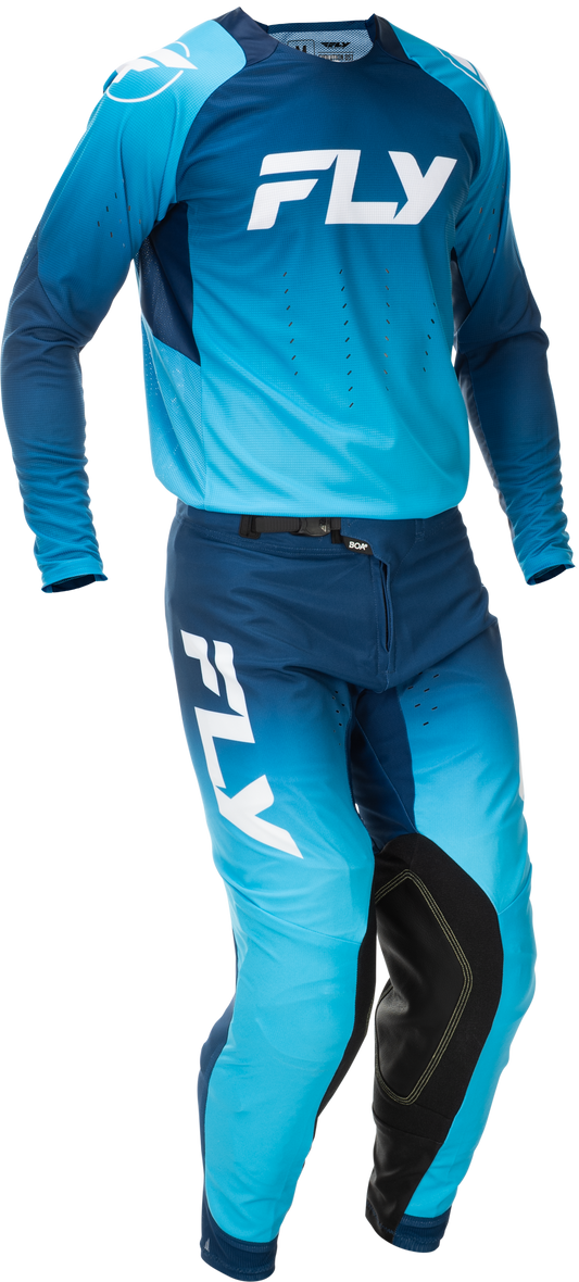 Fly MX26 Evo Jersey & Pants - Blue / White