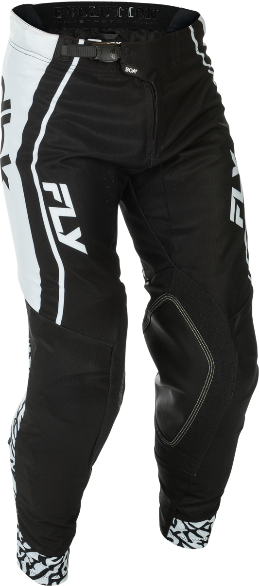 Fly MX26 Evo DBK Pants - Black / White / Red