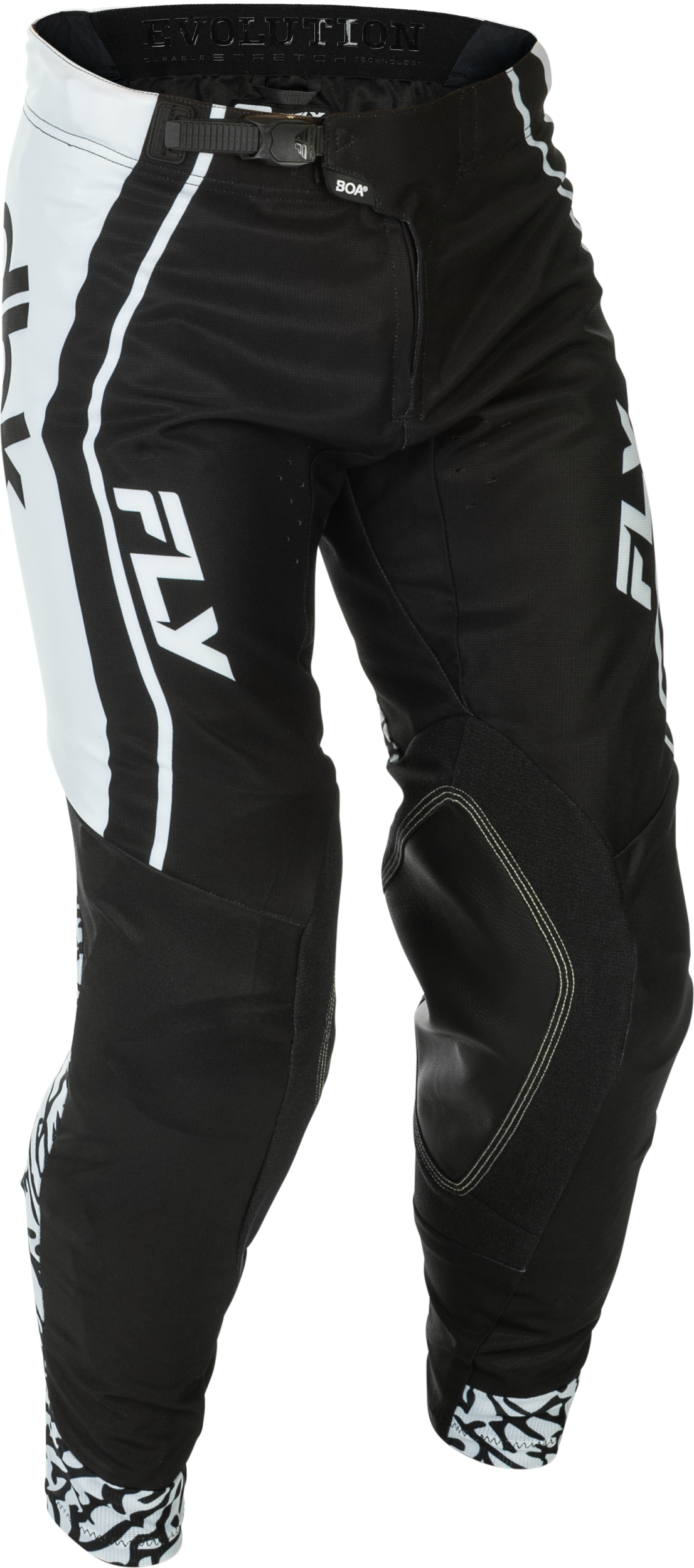 Fly MX26 Evo DBK Jersey & Pants - Black / White / Red