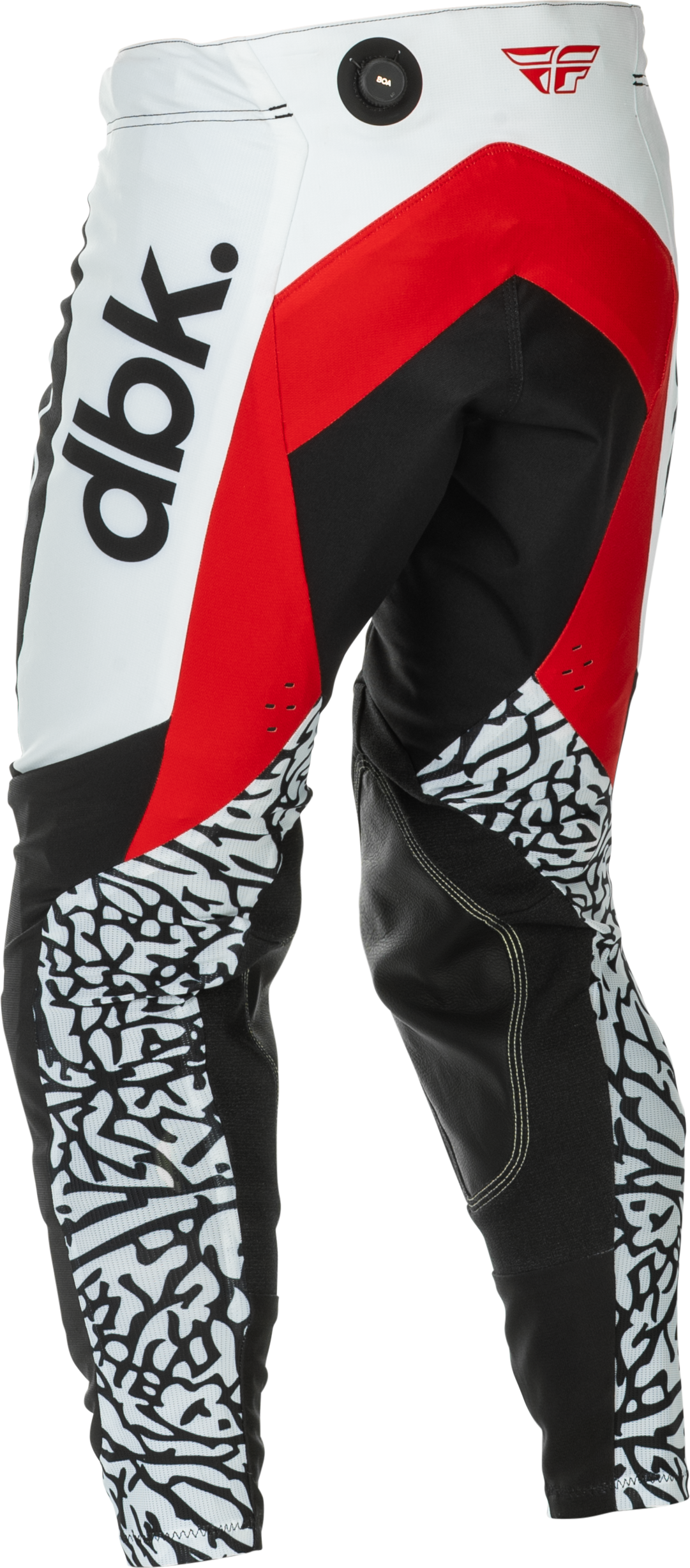 Fly MX26 Evo DBK Pants - Black / White / Red