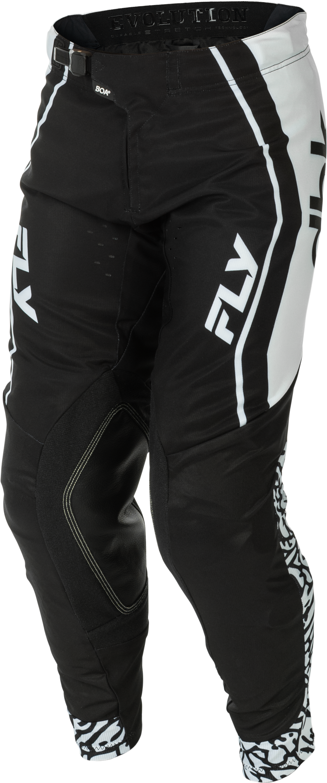 Fly MX26 Evo DBK Pants - Black / White / Red