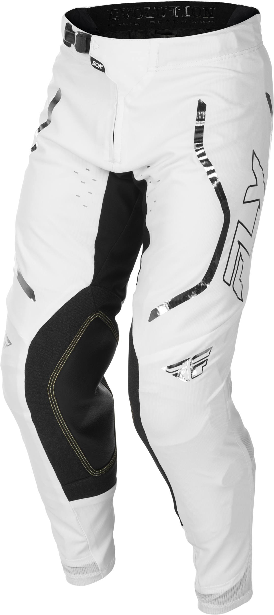 Fly MX26 Evo LE Pants - White / Silver