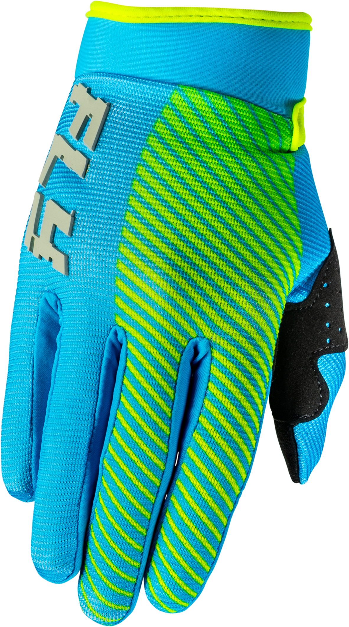 Fly MX26 Youth F-16 Gloves - Blue / Hi-Vis