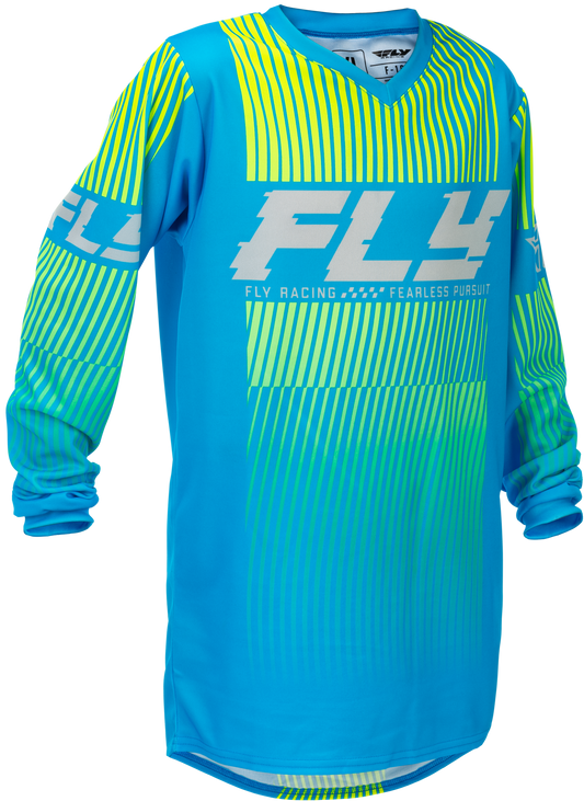 Fly MX26 Youth F-16 Jersey - Blue / Hi-Vis