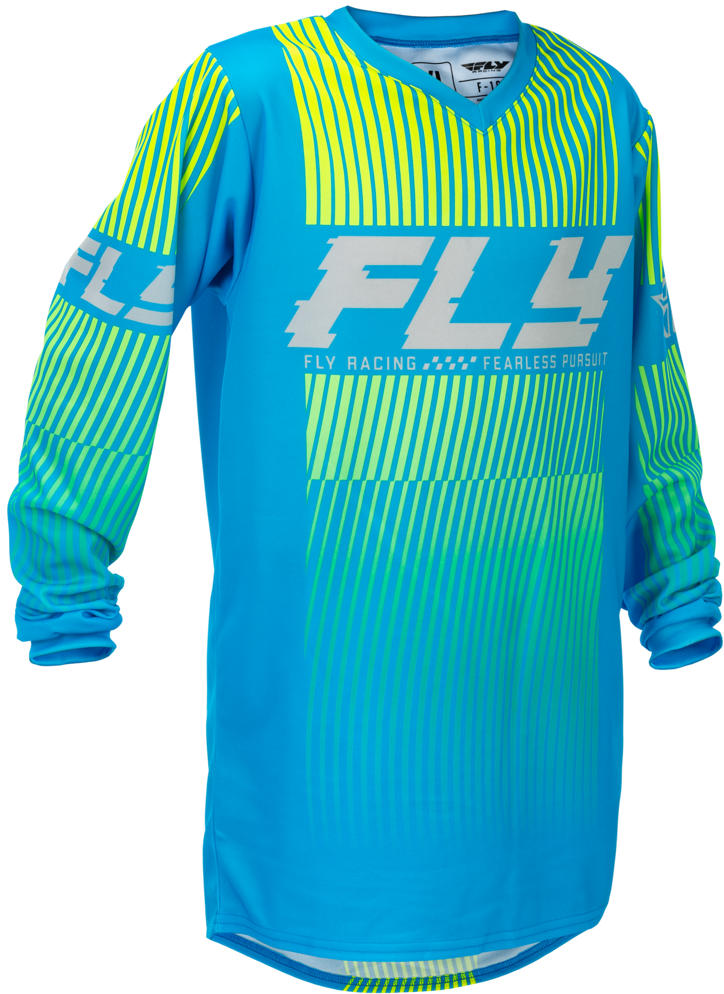 Fly MX26 Youth F-16 Jersey & Pants - Blue / Hi-Vis