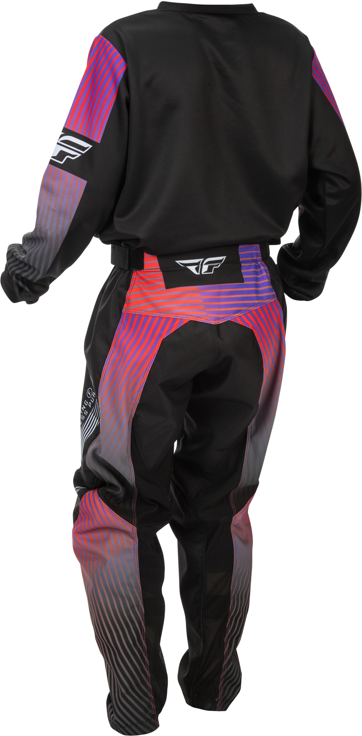 Fly MX26 Youth F-16 Jersey & Pants - Black / Multi